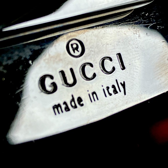 Tom Ford x Gucci Black Canvas Leather Trimmed Attache Hobo preloved one owner - Picture 3 of 16